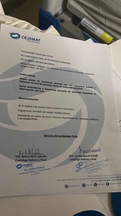 One of the medical certifications that support the fact that the girl needs the procedure.