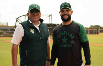 Angel Ovalles (izq.), gerente y Héctor Borg, mánager.