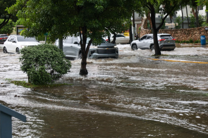Inundaciones en la avenida Sarasota