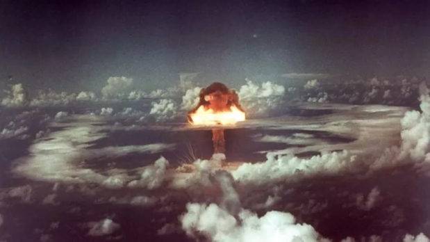Bombas nucleares lanzadas por Estados Unidos en Hiroshima y Nagasaki.
