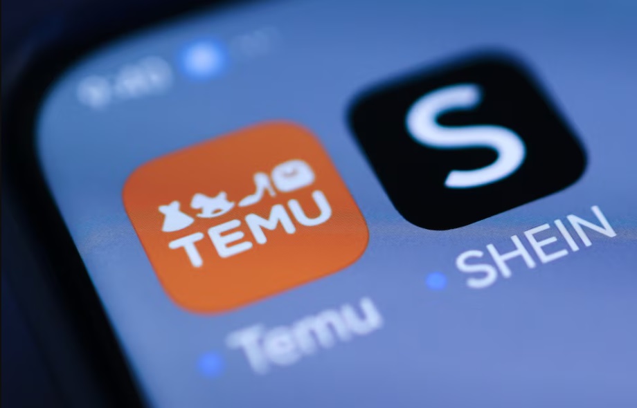 Las aplicaciones de comercio electrónico Temu y Shein