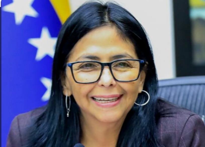 Delcy Rodríguez, presidenta encargada de Venezuela