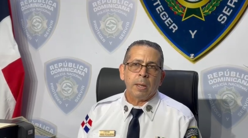 Diego Pesqueira, vocero de la Policía Nacional