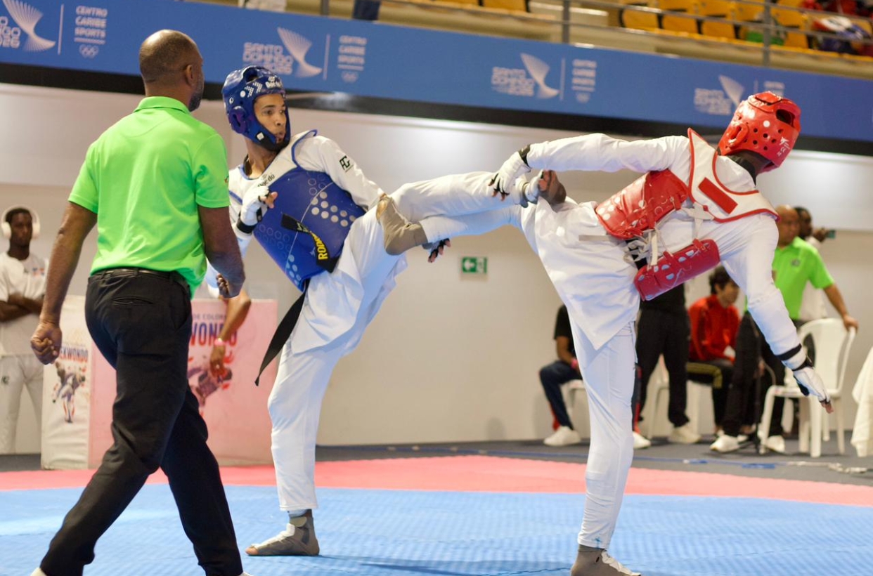 Acción de uno de los combates de la primera edición del Dominican Series 2026.