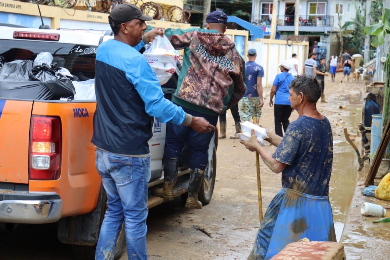 Teams from the Directorate of Social Assistance and Community Food (DASAC)