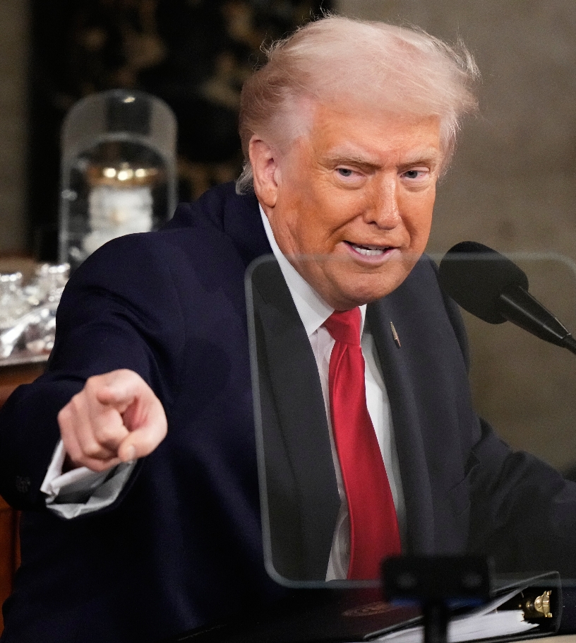 Donald Trump, presidente de Estados Unidos.  AP