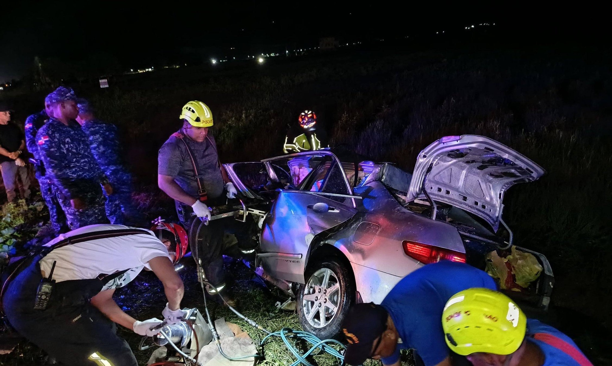 Trágico accidente en la autopista Duarte deja cuatro muertos