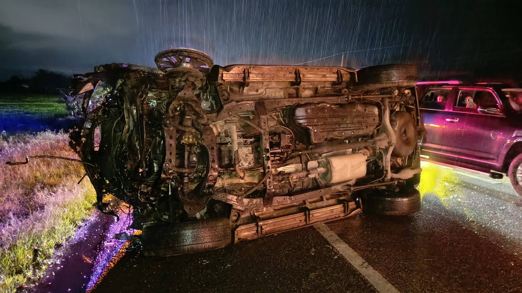 Identifican víctimas de fatal accidente en la autopista Duarte