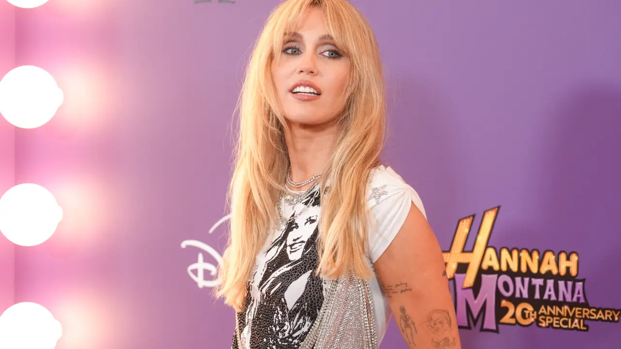 Miley Cyrus en el estreno de 'Especial 20 Aniversario de Hannah Montana'. Prensa asociada/LaPresse