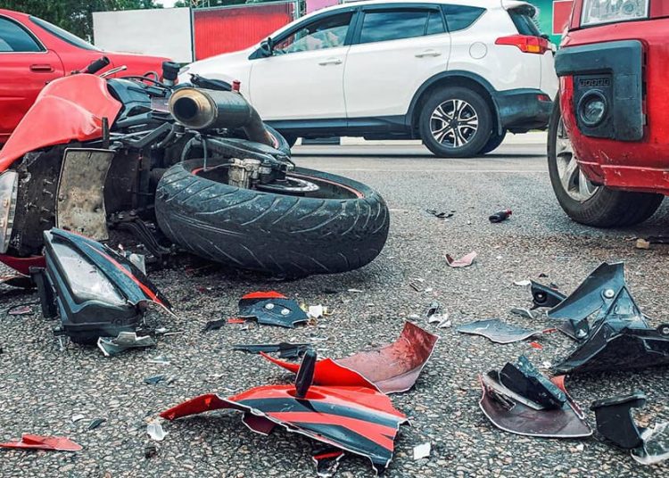De estos accidentes, 59 involucraron motocicletas, o solo el 84%; 3 vehículos ligeros, 5 todoterrenos y 3 peatones