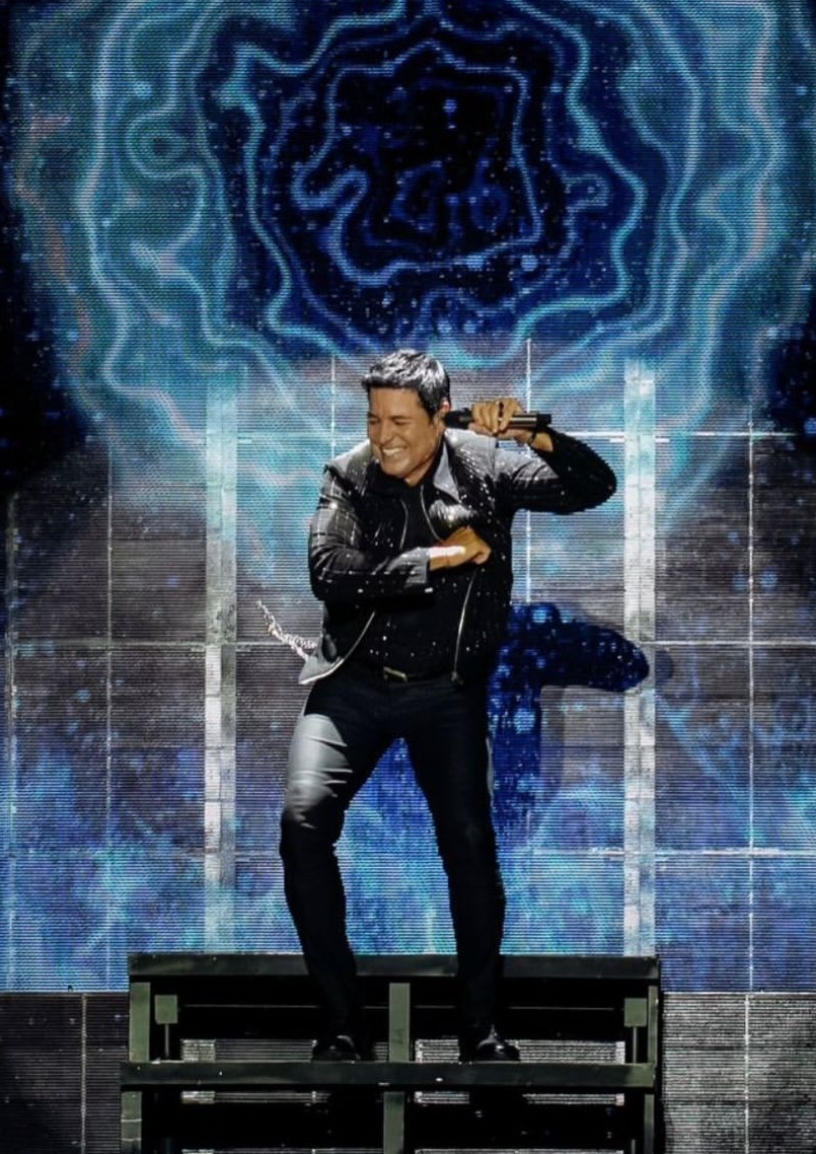 Chayanne se entregó a su público.