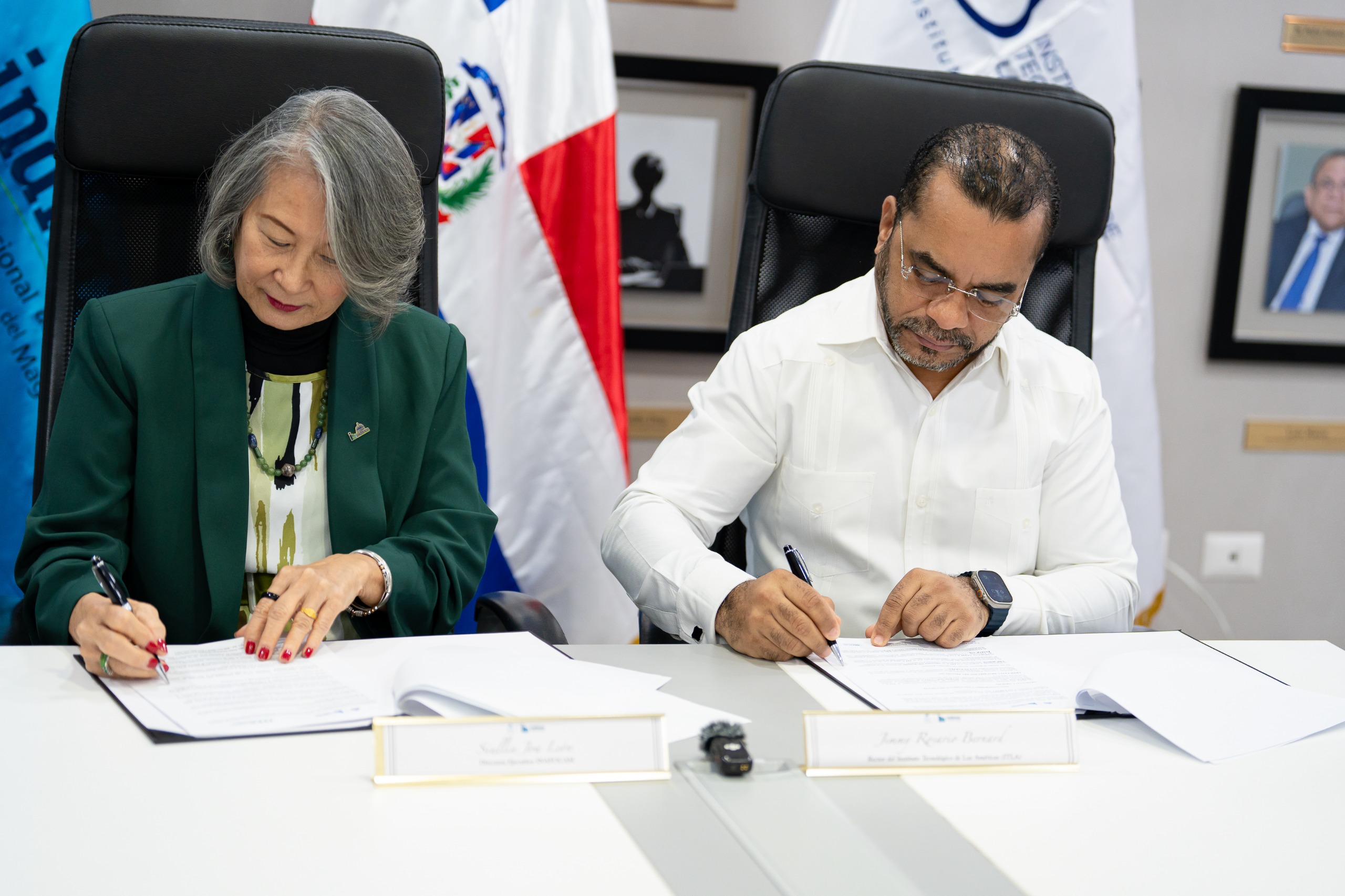 INAFOCAM e ITLA fortalecen la evaluación e investigación educativa mediante convenio de interoperabilidad tecnológica