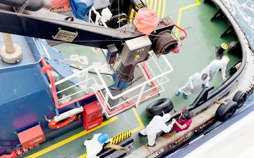 El MV Hondius, un barco holandés en un crucero polar de varias semanas, zarpó el 1 de abril desde Argentina hacia la Antártida y varias islas aisladas del Atlántico Sur.