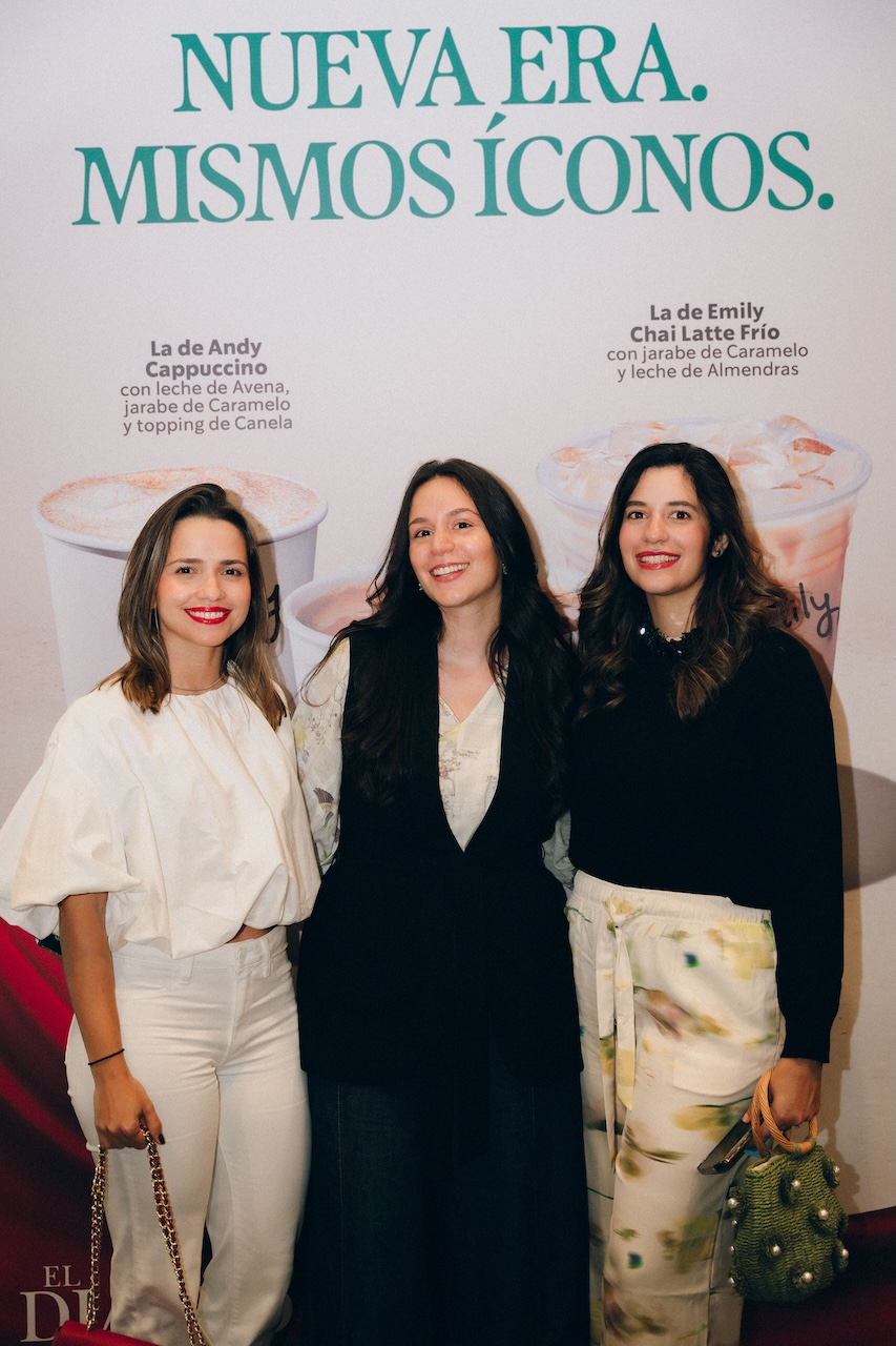 María Heinsen, Giuliana Ferrari y Pilar Estévez