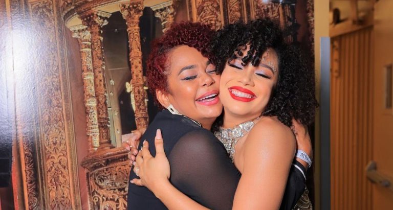 Cheddy García y Chelsy Bautista