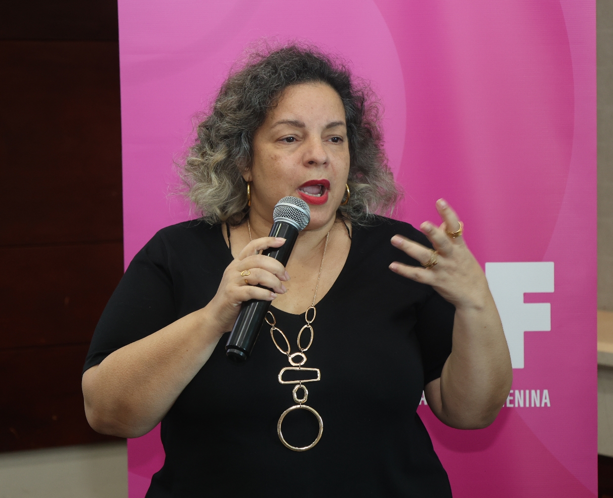 Directora del Sipaf, Saira Tavera Pineda. Guillermo Burgos