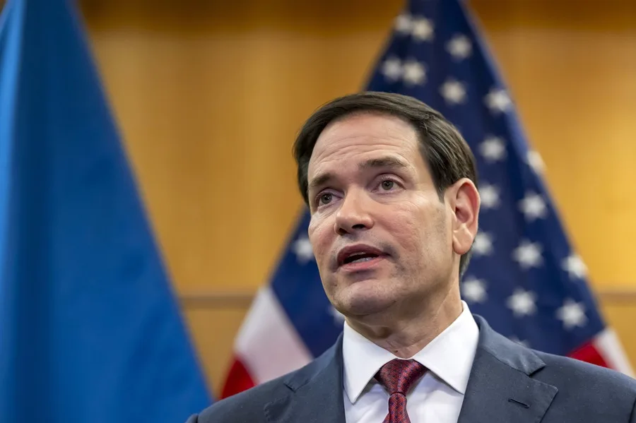 Fotografía de archivo del secretario de Estado de EE.UU., Marco Rubio. EFE/Martial Trezzini