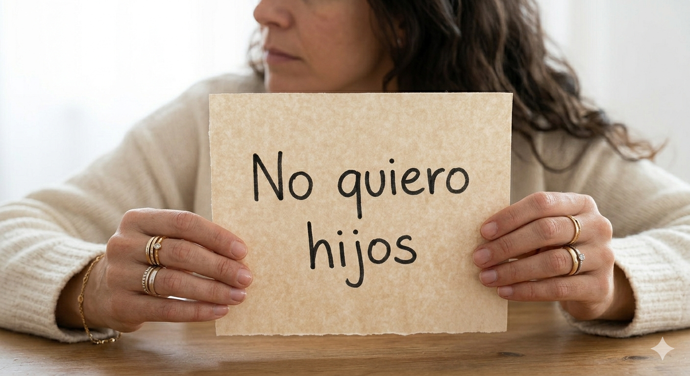 No quiero hijos / Imagen creada por Gemini_Generated