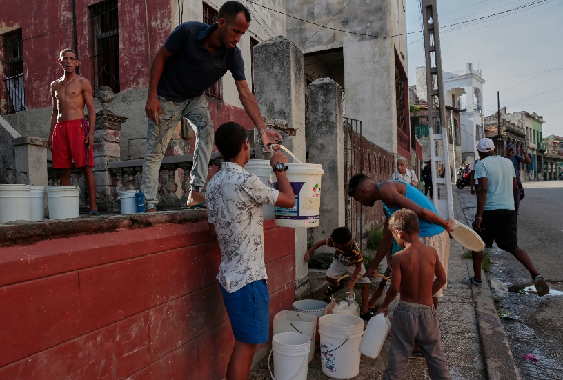 Los cubanos enfrentan grandes dificultades.