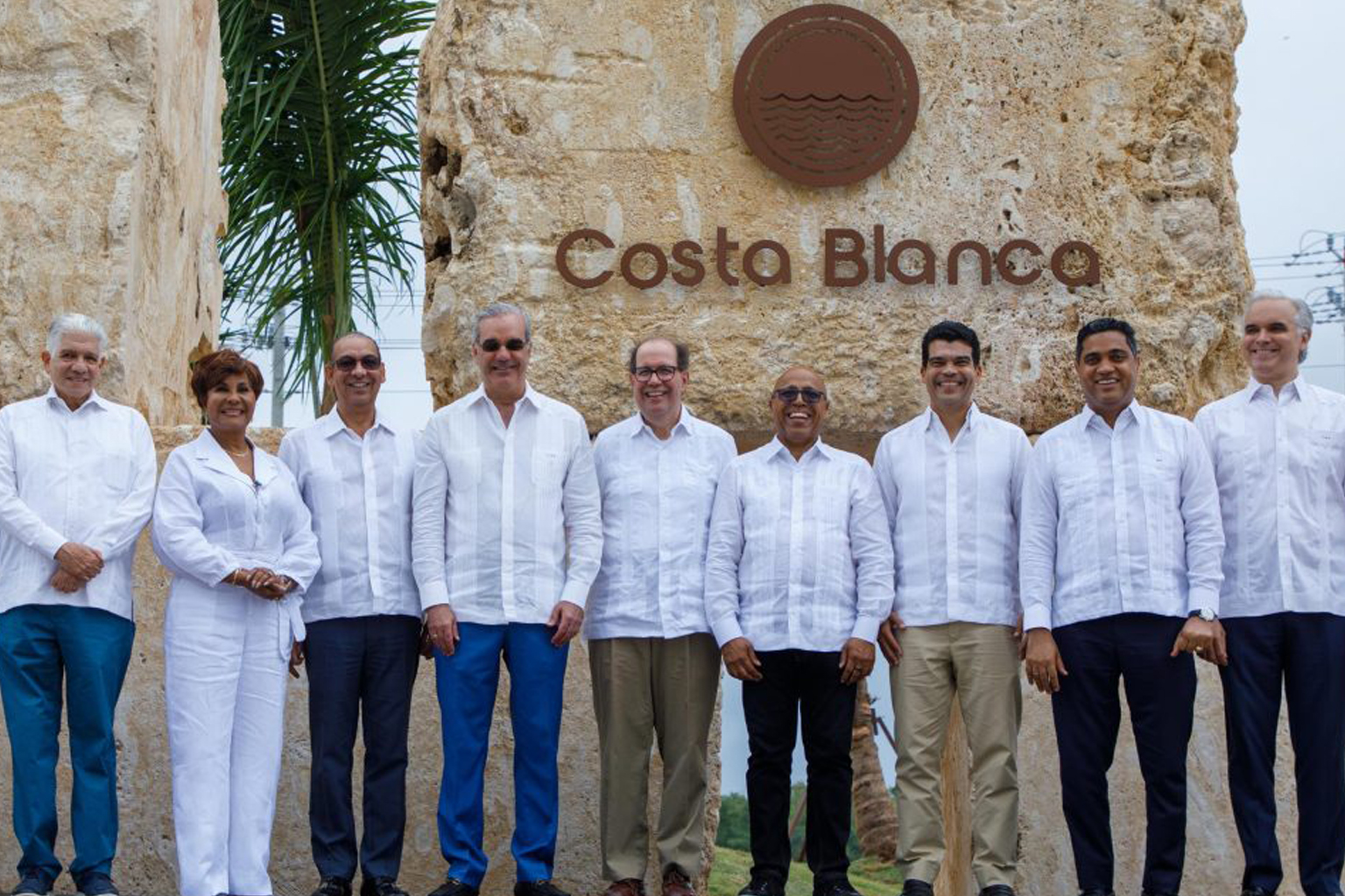 Acto en Boca Chica para Inauguración de Costa Blanca
