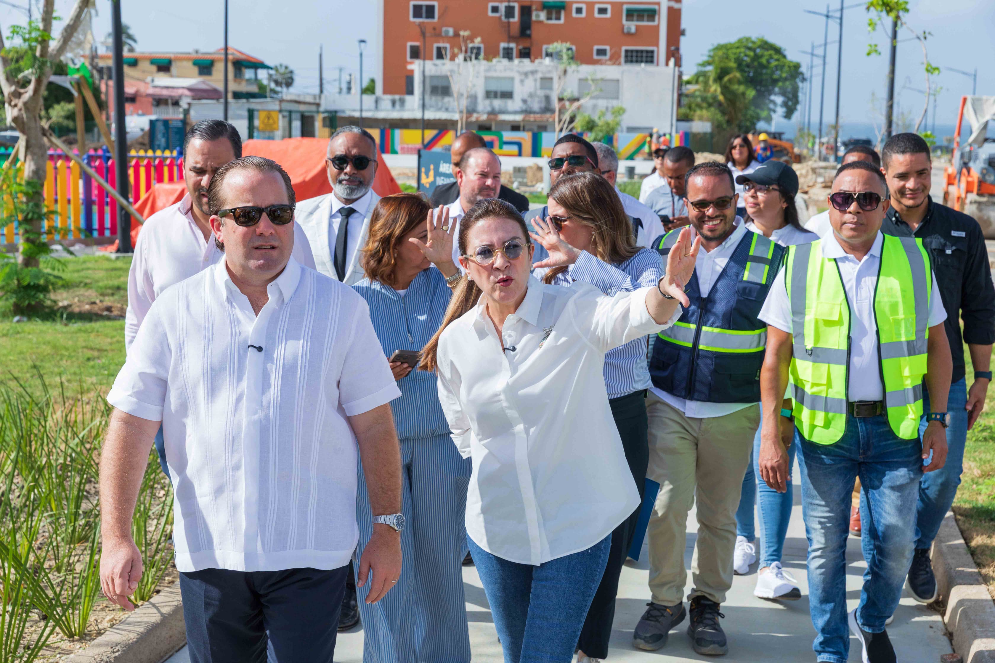 Carolina Mejía y José Paliza