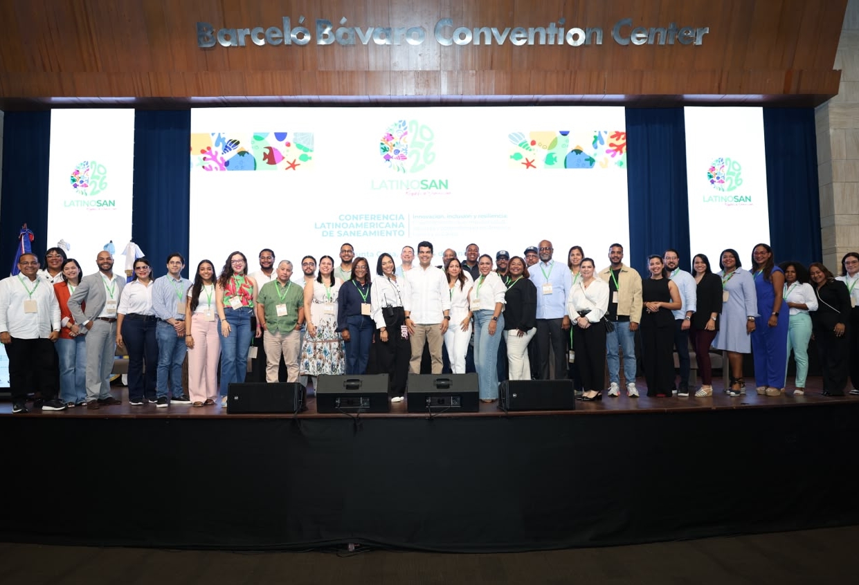 Participantes en Conferencia Latinoamericana de Saneamiento.