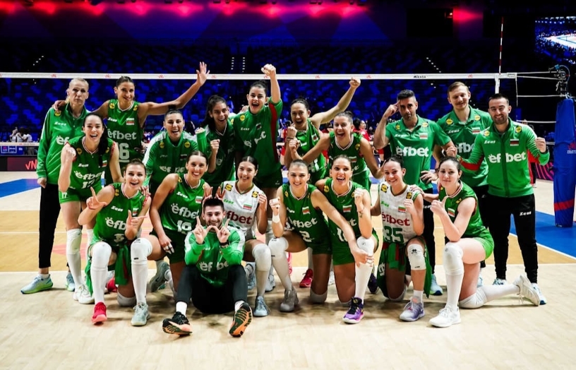 El equipo de Bulgaria venció 3-0 a dominicana.
