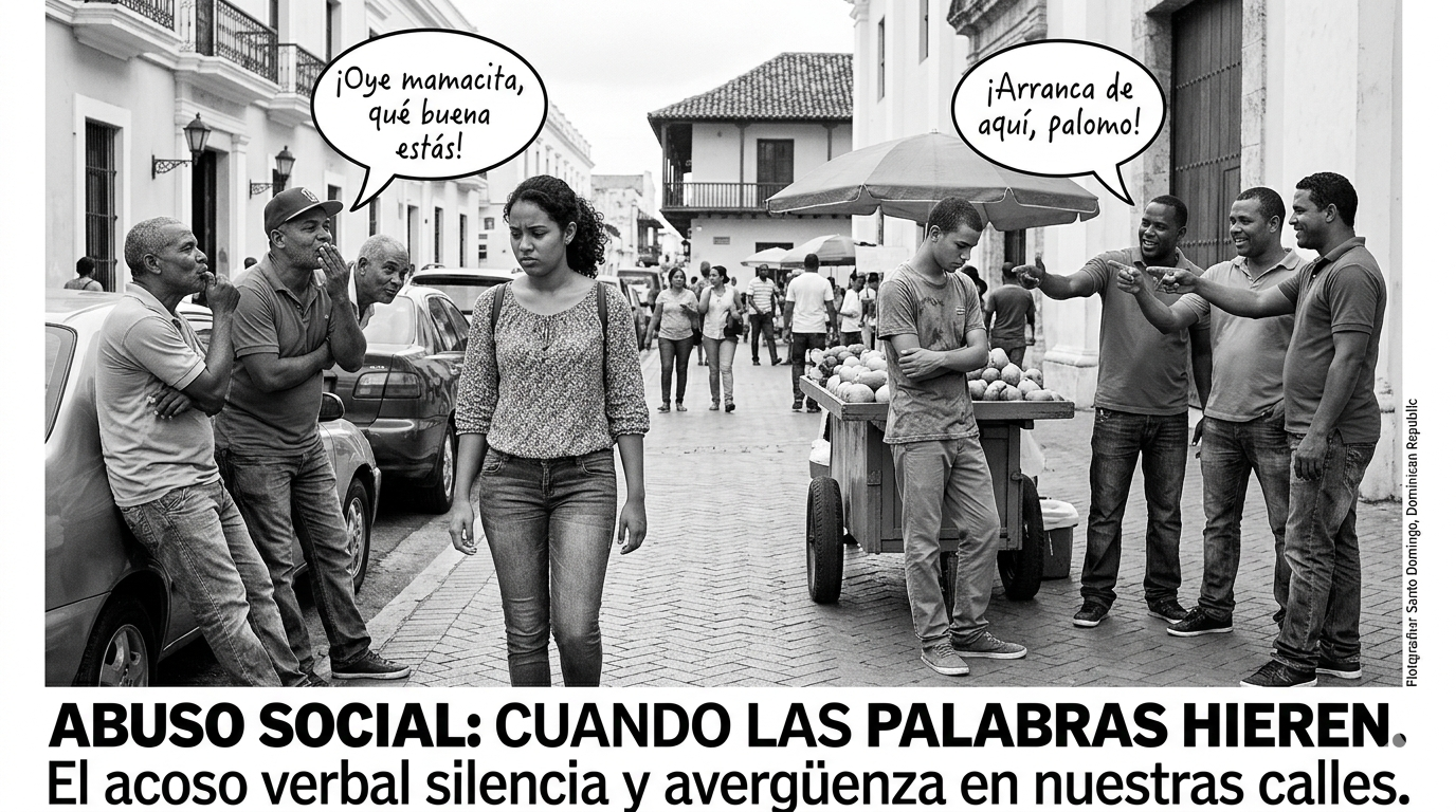 Imagen creada por AI Gemini Social Harassment