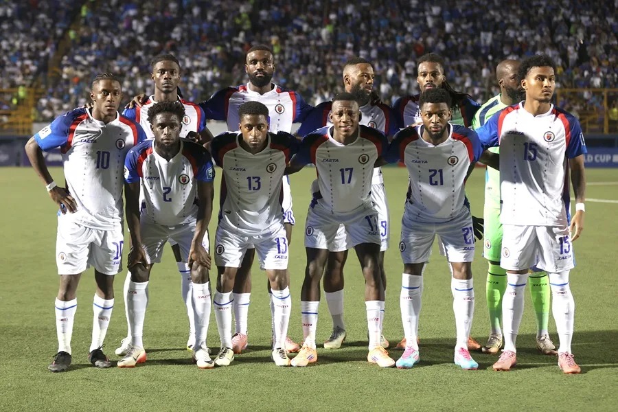 Jugadores haitianos, en una foto de archivo. EFE/STR