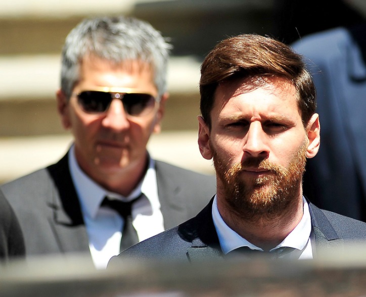 el padre de messi