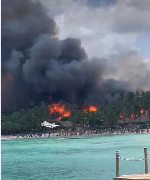 Incendio afecta instalaciones del hotel Viva Dominicus en Bayahíbe