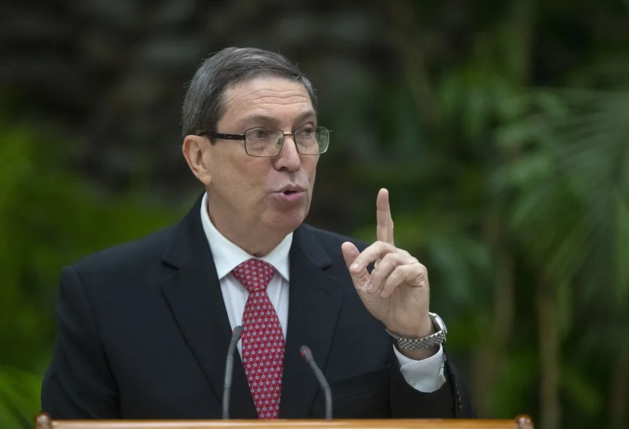 El canciller de Cuba, Bruno Rodríguez