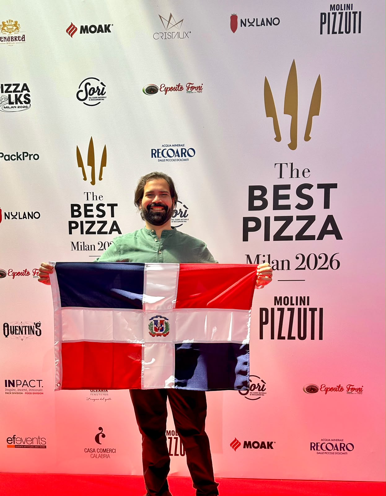 Chef Francis Pena entra al ranking mundial de la pizza”