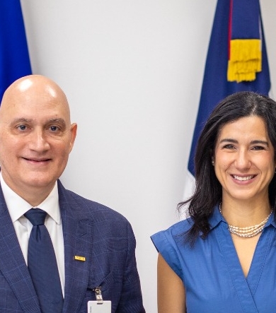 Pavel Isa y Ana María Díaz.