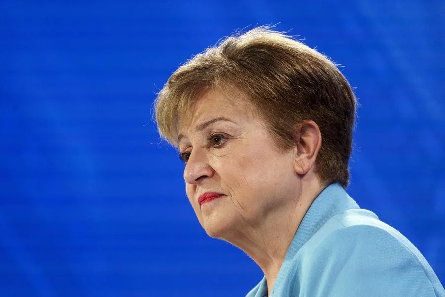 La directora gerente del Fondo Monetario Internacional (FMI), Kristalina Georgieva, en una fotografía de archivo. EFE/ Will Oliver