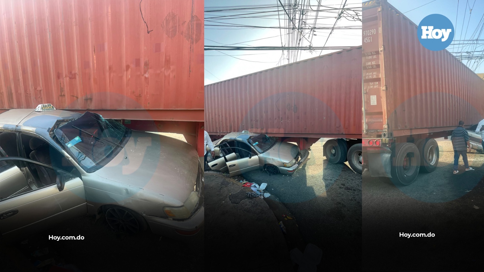 Accidente múltiple en la ruta 22-28
