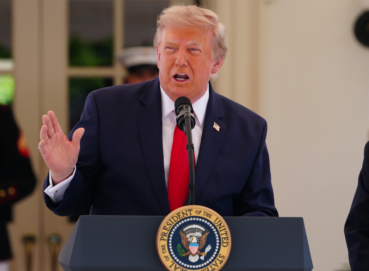 El presidente de Estados Unidos, Donald Trump, impuso más sanciones a Cuba.  EFE