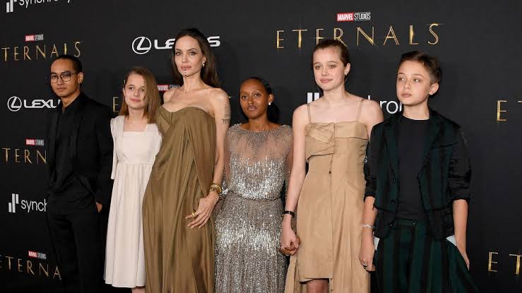 Hijos de Angelina Jolie
