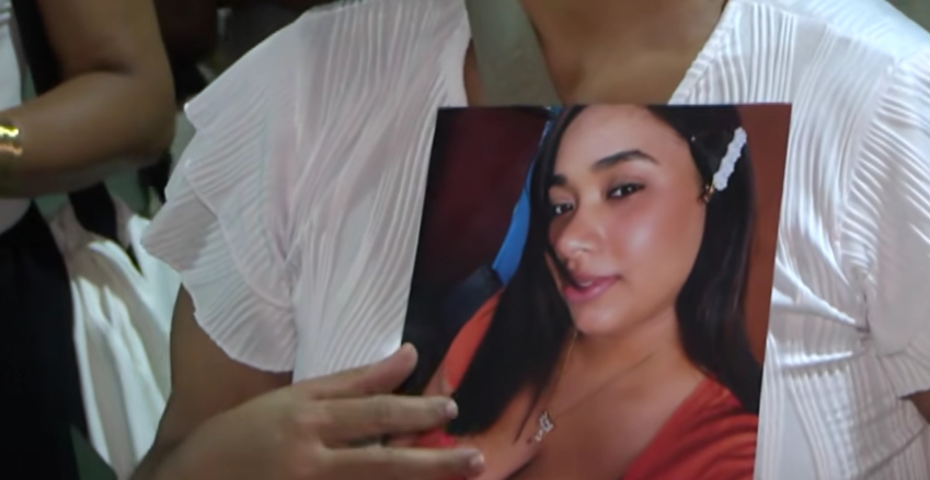 En medio de un profundo dolor y muestras de consternación, familiares y amigos de Maydarlin Acosta Almarzar