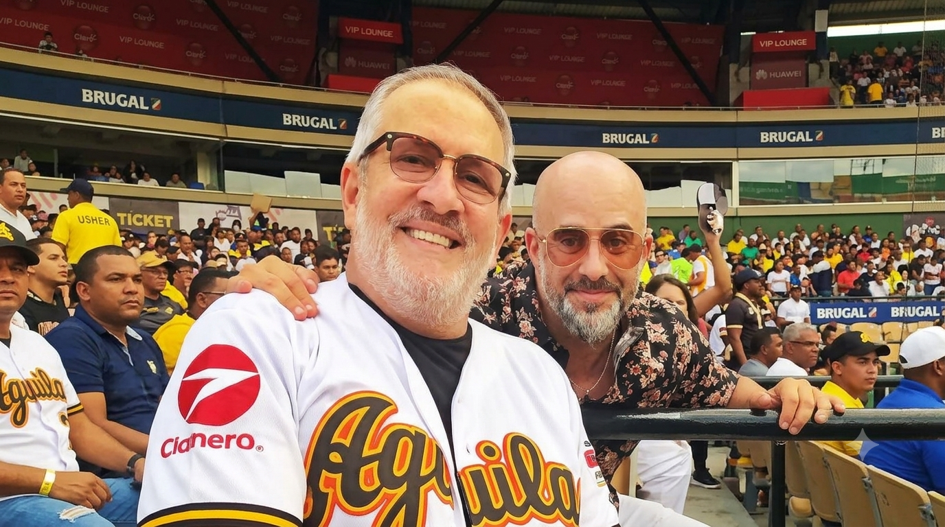 Raúl Grisanty y su hijo
