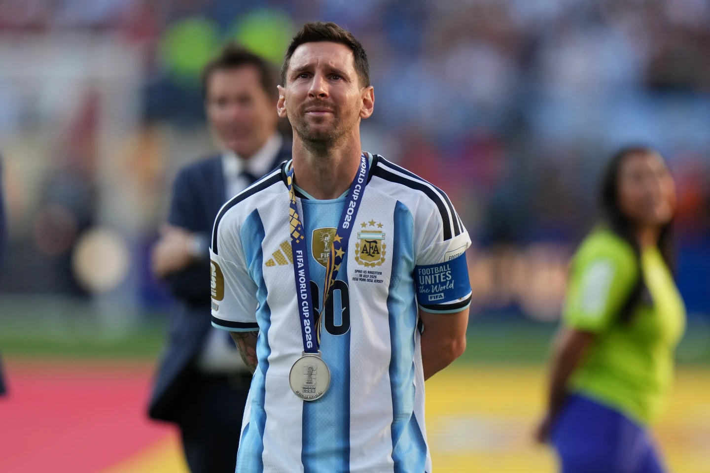 Lionel Messi se despide de la fanaticada argentina