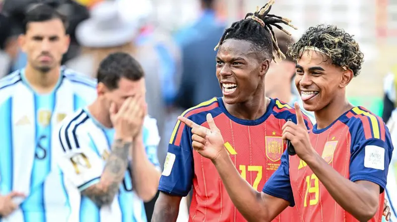 La amistad y la alegría de Nico Williams y Lamine Yamal han contagiado a todo el país.