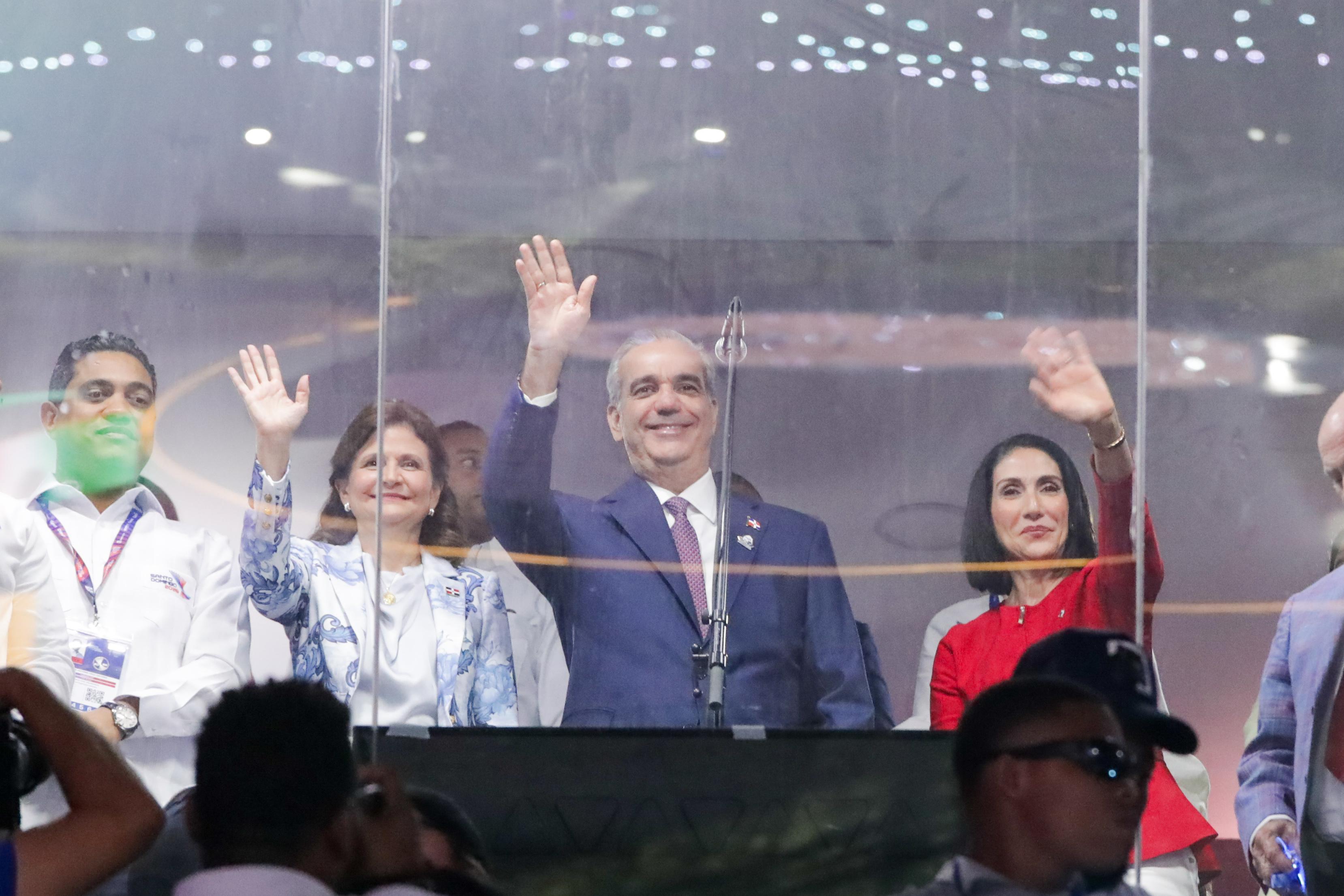El presidente Luis Abinader dejó inaugurados los Juegos Centroamericanos y del Caribe.