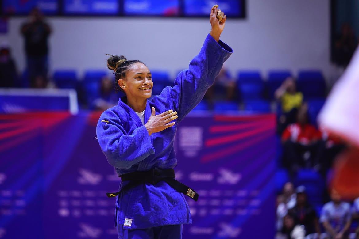 Anna Rosa regaló al país la máxima puntuación en este deporte con una actuación impecable en el Pabellón de Judo.