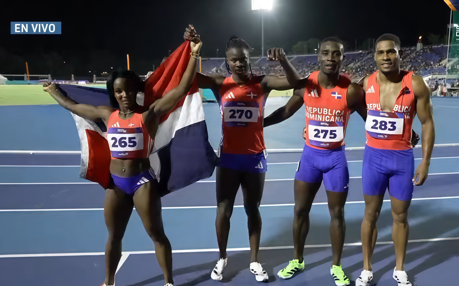 El equipo criollo estuvo integrado en los Juegos Centroamericanos y del Caribe por Mayobanex De Óleo, Fiordaliza Cofil, José González y Liriany Alonso.