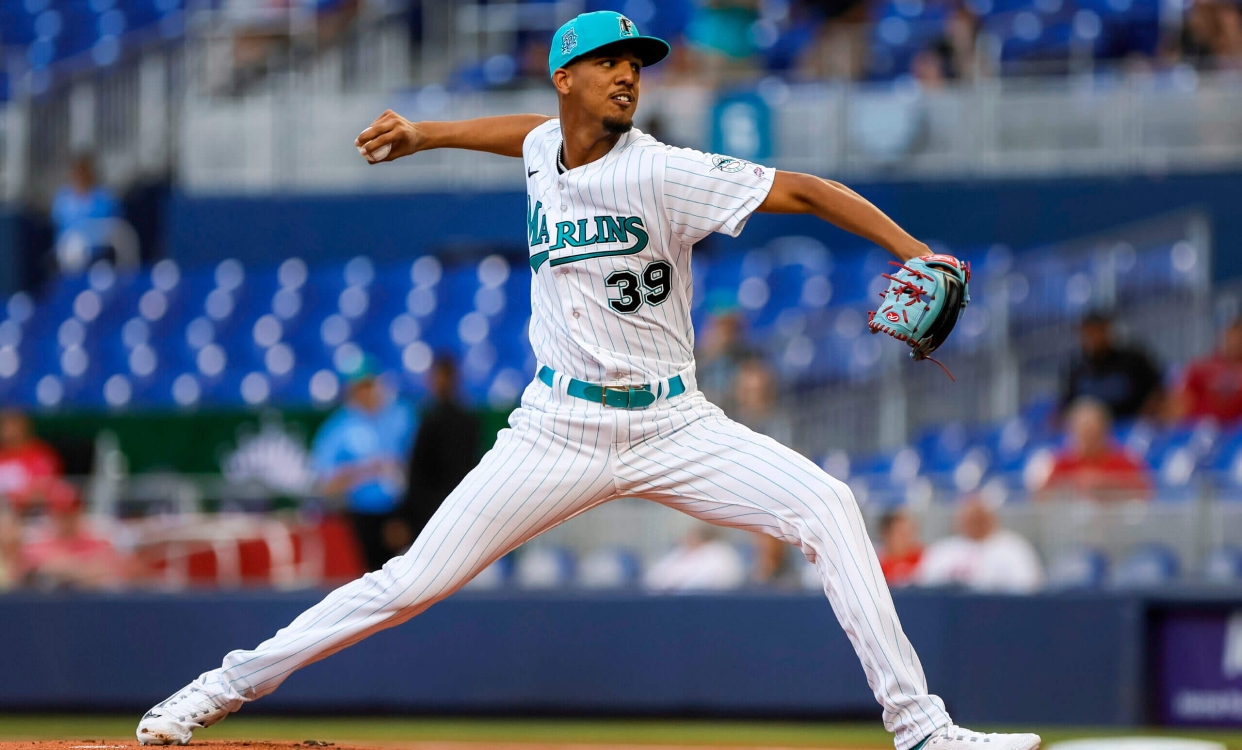 Eury Pérez tiró magistral con siete episodios en blanco ante los Piratas.