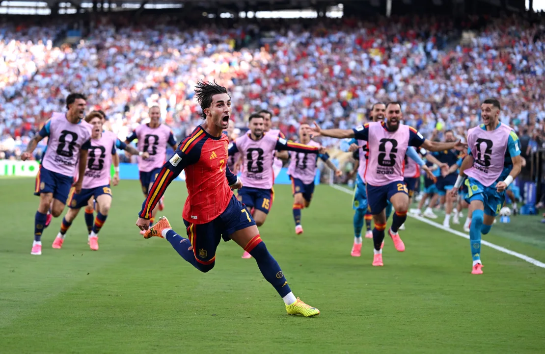 Ferran Torres celebra el gol decisivo del Mundial 2026