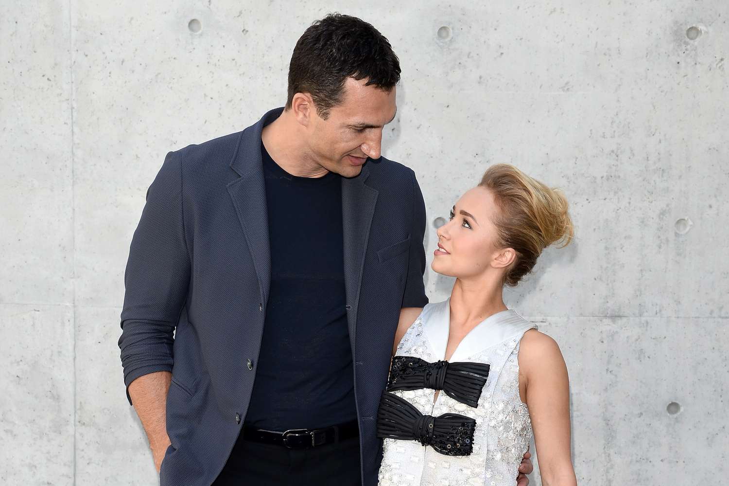 Vladímir Klichkó y Hayden Panettiere