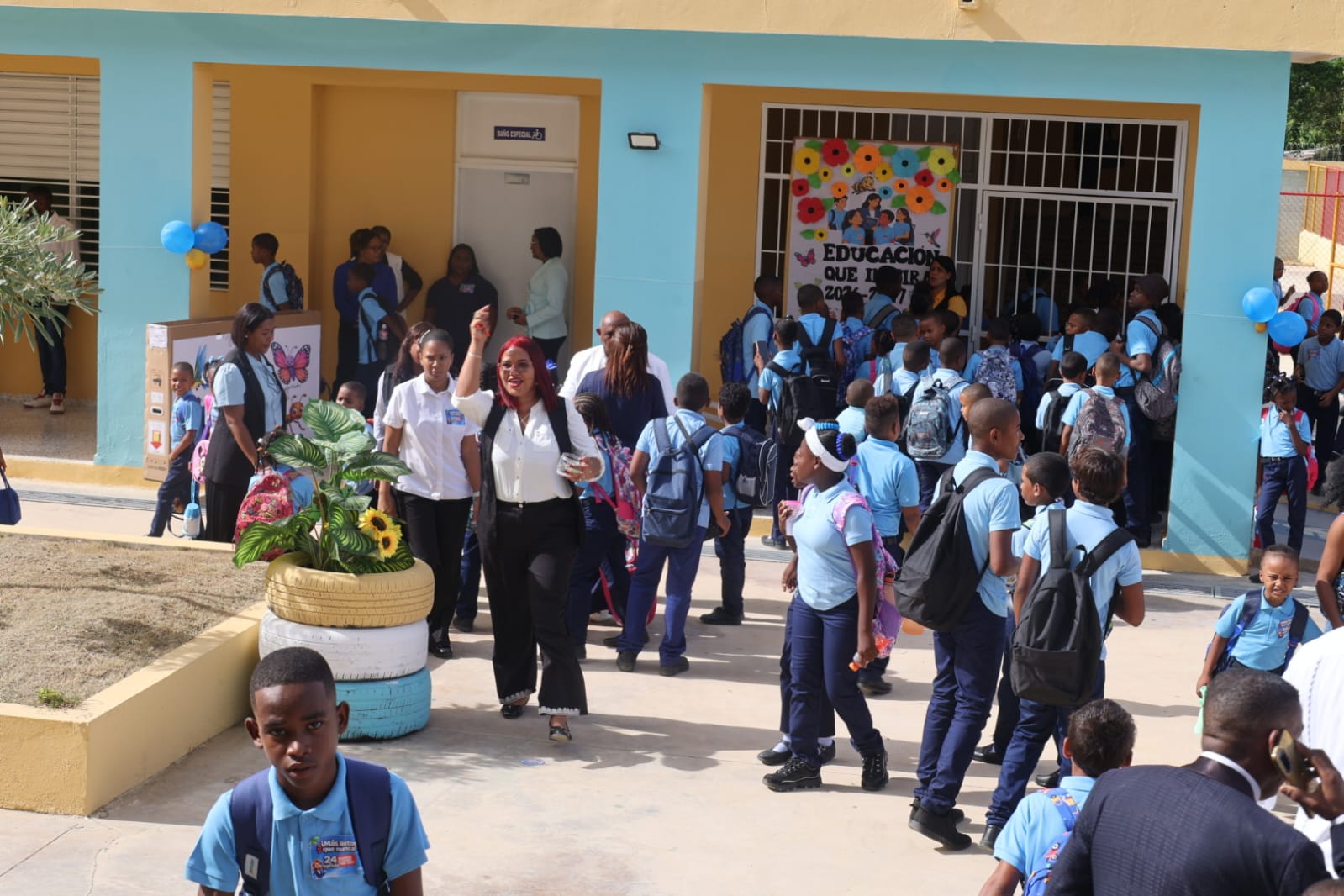 Así fue el inicio del año escolar en la escuela La Milagrosa