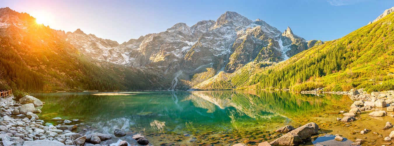 Lago en Polonia